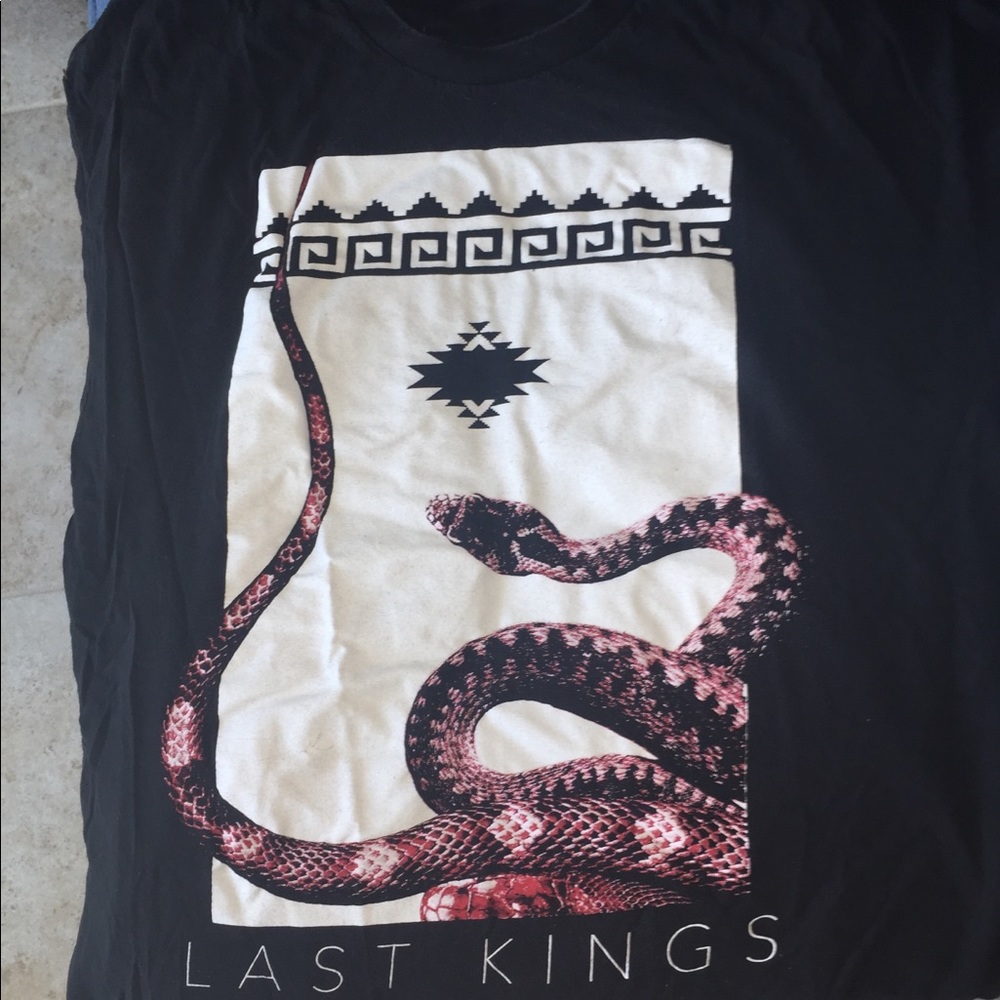 Last Kings Snake Black Tee